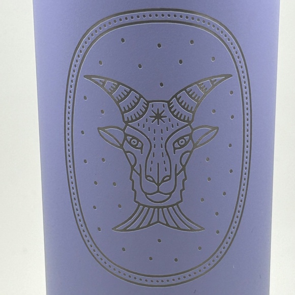 💜 YETI 18oz Rambler Water Bottle - COSMIC & CAPRICORN 💜 - Picture 2 of 8